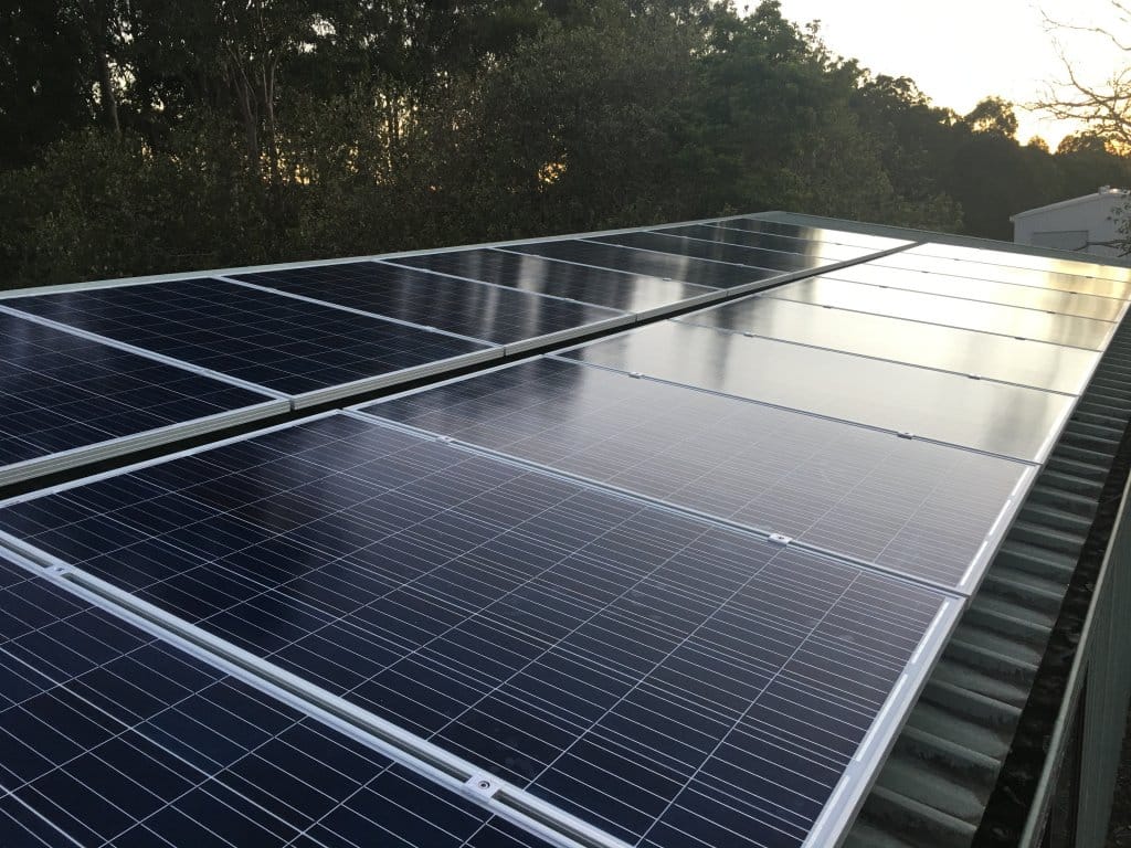 house solar panels