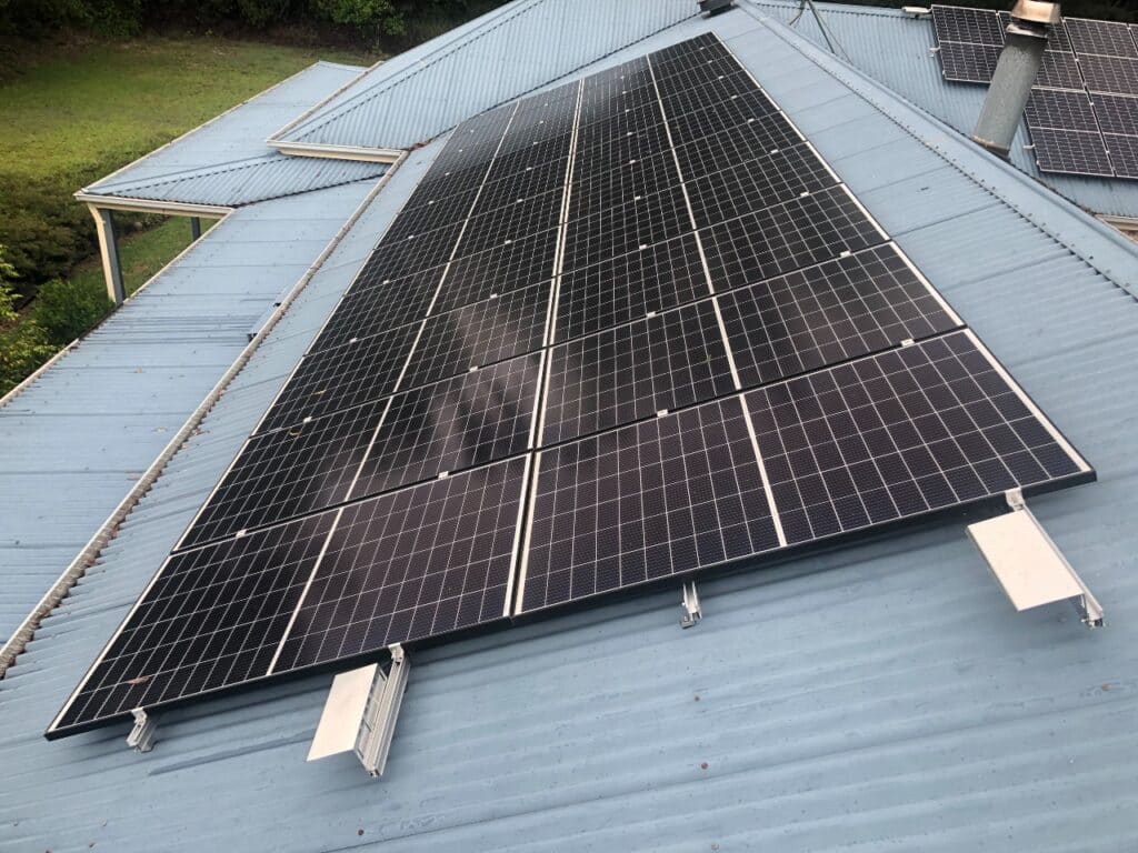 home solar panel installation